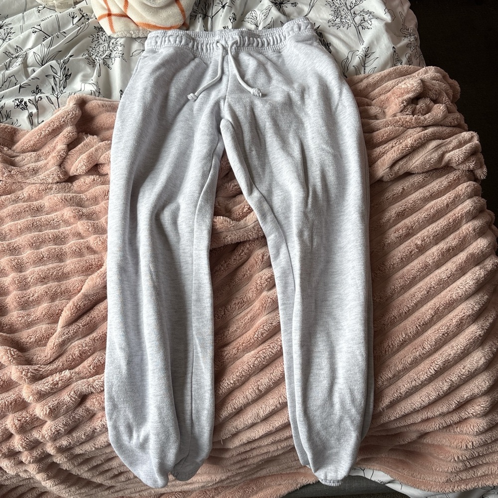 Primark Light Gray Track Pants
